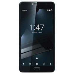 Vodafone Smart Ultra 7 Smartphone, Android, 5.5, Pay As You Go (£10 Top Up Included), 16GB, Dark Grey